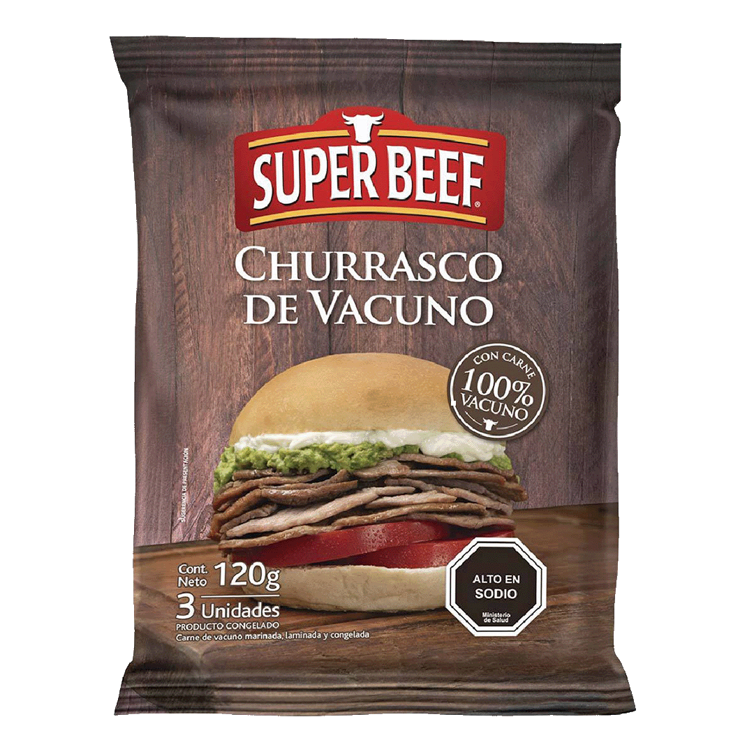 Churrascos de Vacuno 120 gr Super beef congelado | Frozt – Frozt