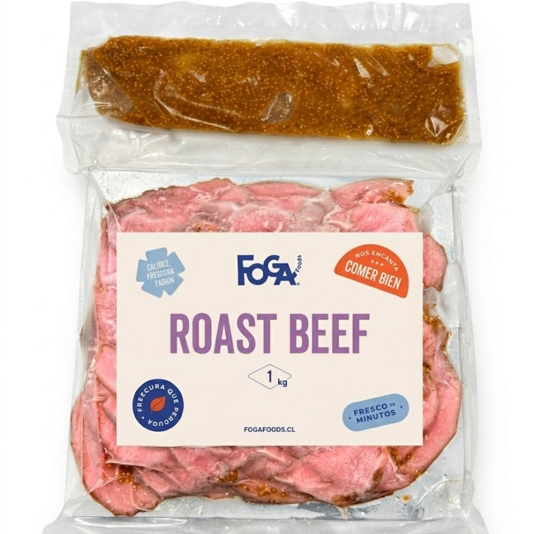 Roast beef - salsa mostaza antigua dulce