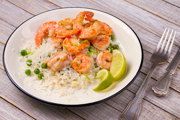 Ensalada de Arroz con Langostinos