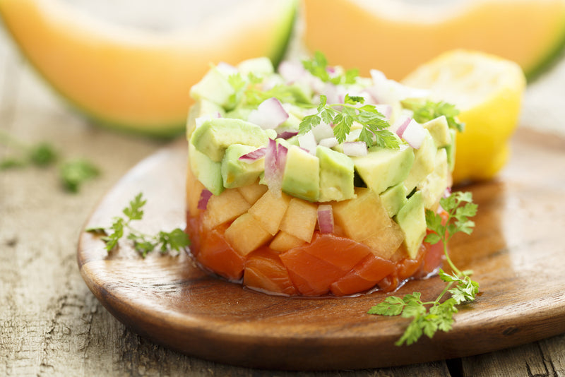 Ceviche de Salmón con Palta