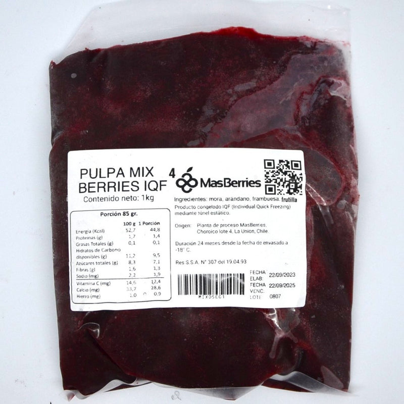 Pulpa mix berries