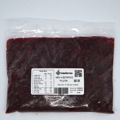 Pulpa mix 4 berries