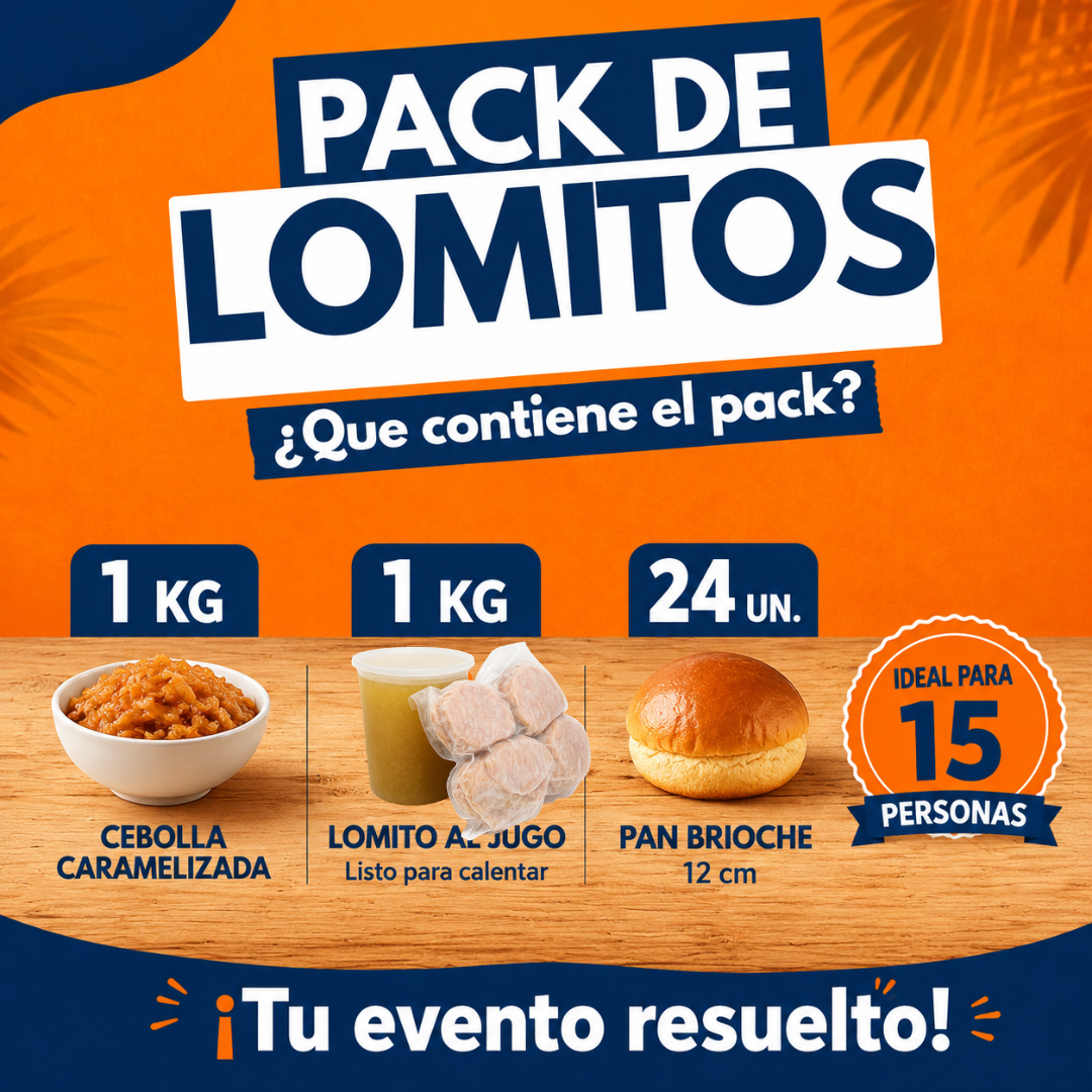 Pack Lomitos para evento