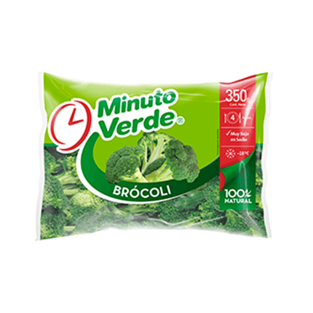 Brócoli minuto verde