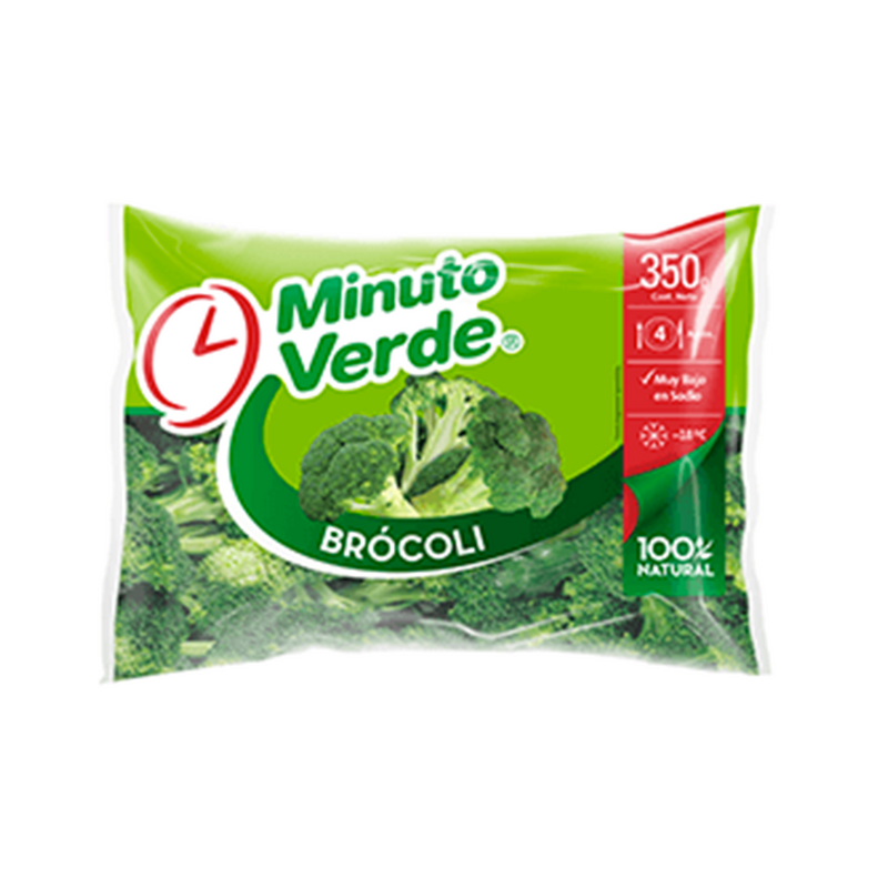 Brócoli minuto verde