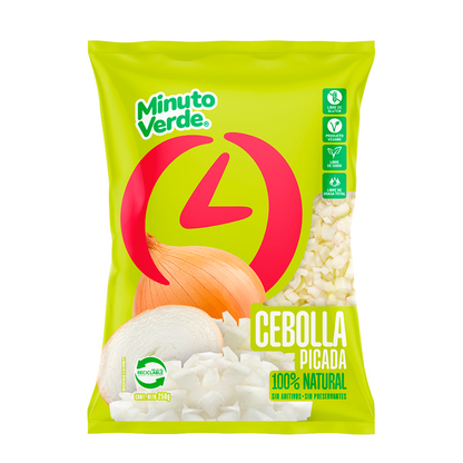 Cebolla picada minuto verde