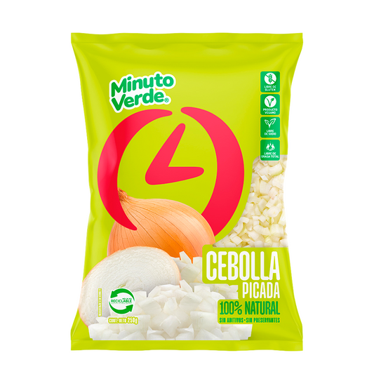 Cebolla picada minuto verde