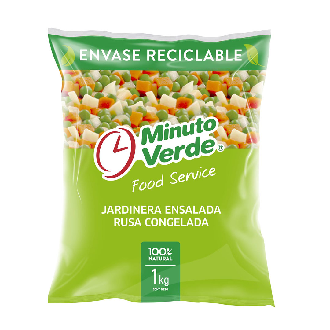 Ensalada jardinera minuto verde
