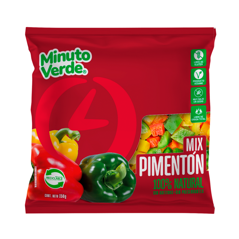 Mix pimentón Minuto verde