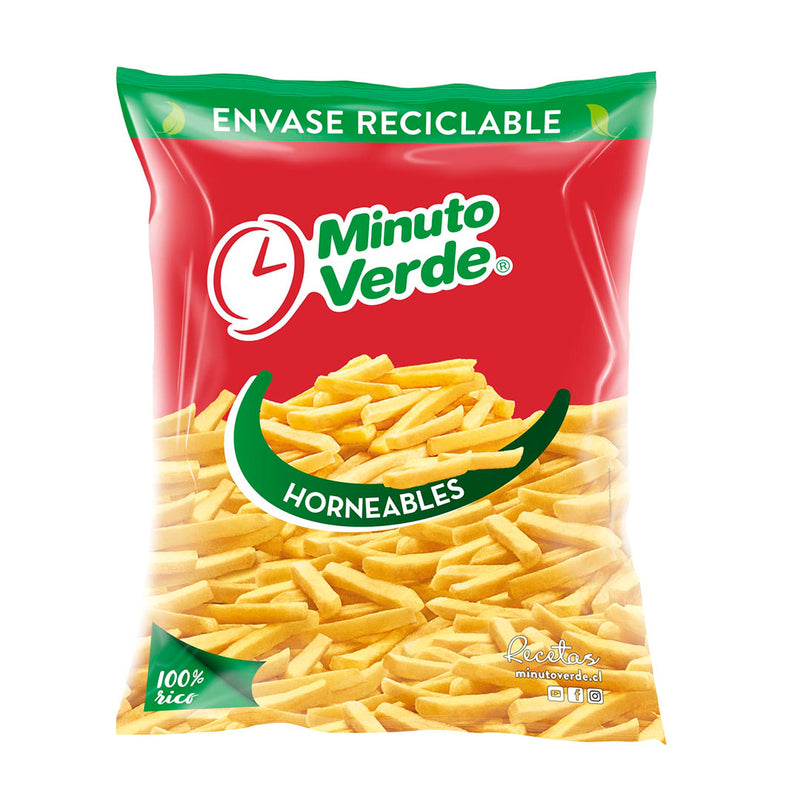 Papas fritas minuto verde