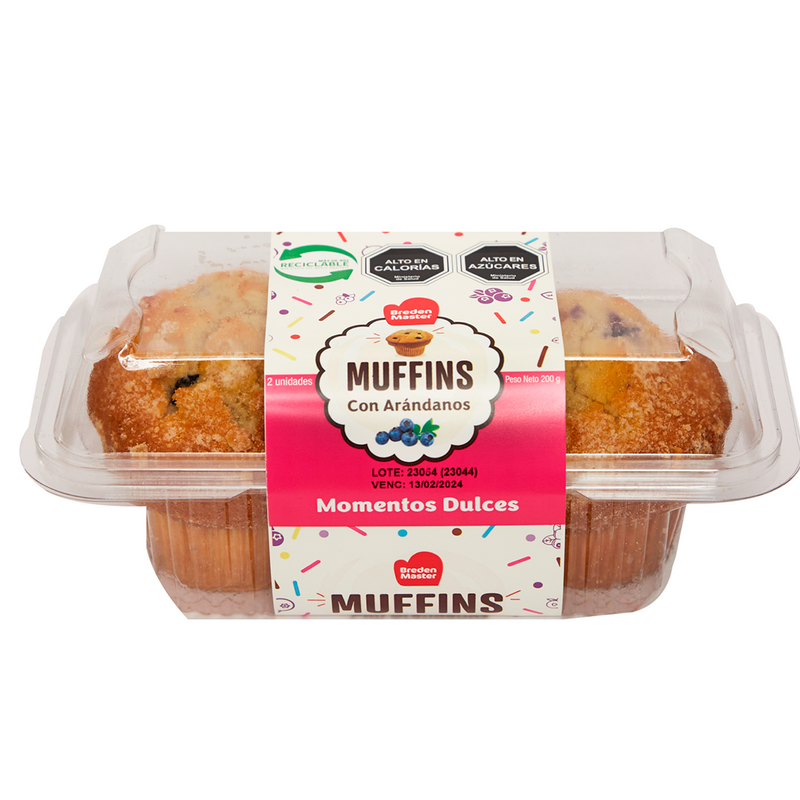 Muffin congelado breden master