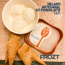 Helado de crema italiana