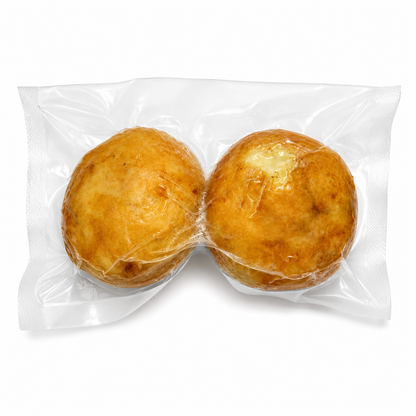 Papas rellenas con queso