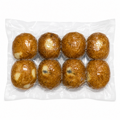 Papas rellenas con Champiñon Queso