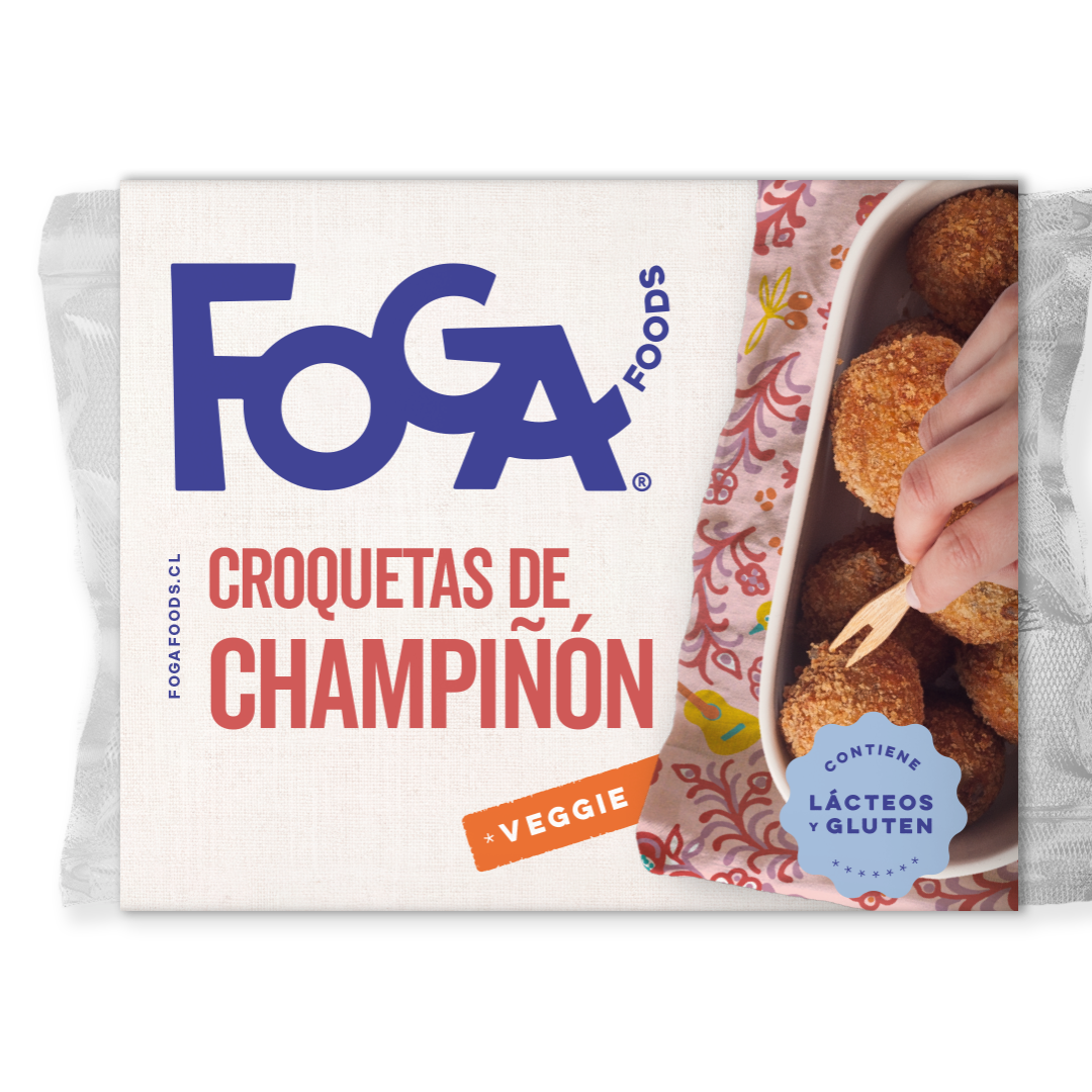 Croqueta española de champiñón 12 unideades