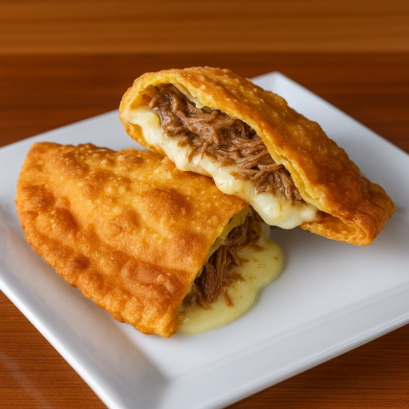 Empanada Mechada Queso 22 cm