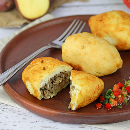 Papas rellenas de Pino