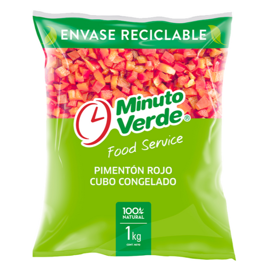 Pimentón Rojo Cubo