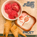 Helado de frutilla