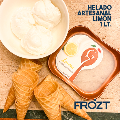 Helado de limón