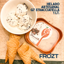 Helado stracciatella